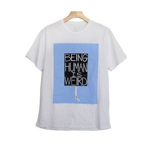 Armani Exchange - Being human is weird shirt